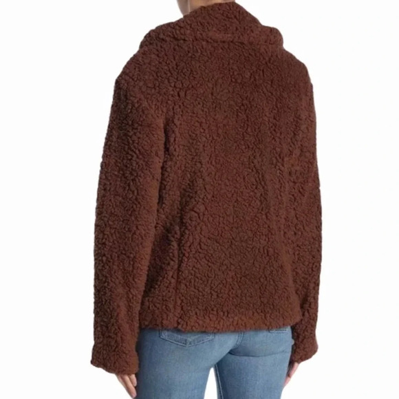 Caslon NWOT Faux Shearling Jacket Women M - Picture 14 of 14